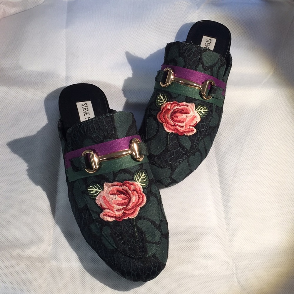 Steve Madden Floral Kandi mules
